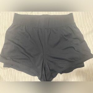 Fabletics High Waist Black Shorts
